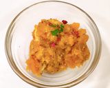 カボチャでチーズフォンデュ作り方15写真