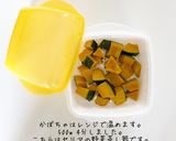 保育園給食かぼちゃチーズ焼き作り方1写真