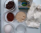 早く食べたいチョコマフィン★バター無し作り方1写真