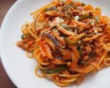 椎茸たっぷり!ナポリタン♪作り方9写真