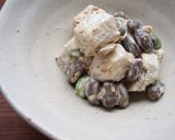 里芋・枝豆のごまマヨネーズ和え♪作り方6写真