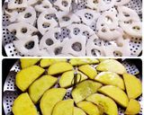 さつまいも・蓮根・鶏肉の照り照り炒め作り方1写真