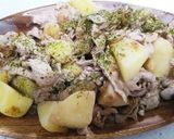 じゃがいもと豚肉の和風炒め作り方4写真