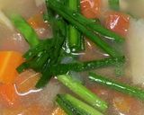ムール貝の白ワイン蒸しの後のスープ作り方11写真
