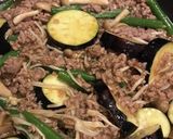 なすときのこのとろとろひき肉炒め作り方6写真