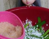 リカちゃん♡ニラのもちもちチヂミ風焼き♪作り方3写真