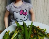 リカちゃん♡ニラとピーナッツラー油和え♪作り方6写真