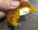 クリームチーズ入りかぼちゃ餅作り方7写真