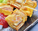 厚揚げ！タマゴandチーズ　タロの弁当作り方1写真