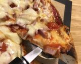 オリーブオイル香るベーコンピザ作り方5写真