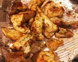 鶏胸肉の青のりマヨ焼き♡簡単作り方3写真