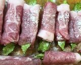 甘酸っぱい四角豆肉巻き作り方2写真