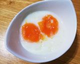 黄身がねっとりした温泉卵♪作り方3写真