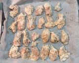 揚げない鶏唐揚げレモンバジル風味作り方2写真