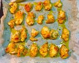 揚げない鶏唐揚げレモンバジル風味作り方3写真