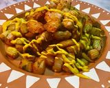 揚げない鶏唐揚げレモンバジル風味作り方5写真