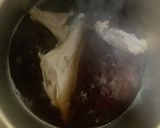 失敗・カワハギの骸骨煮付け!ウスバハギ・作り方7写真