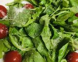 サラダチキン薄切り＆ベビーリーフのサラダ作り方1写真