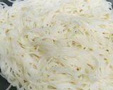 プチッとうどん活用●冷製ねぎ素麺作り方1写真