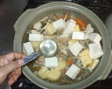 ごぼう鍋♪簡単豚肉根菜と作り方13写真