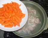 ごぼう鍋♪簡単豚肉根菜と作り方7写真