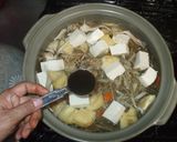 ごぼう鍋♪簡単豚肉根菜と作り方14写真