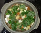 ごぼう鍋♪簡単豚肉根菜と作り方16写真