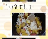 サツマイモ(簡単)炊き込みご飯作り方6写真