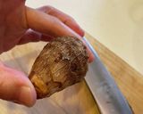 さといもと大根、いかの煮物作り方1写真