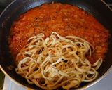 ヨウサマの減塩カニクリームパスタ作り方4写真