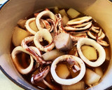 さといもと大根、いかの煮物作り方10写真