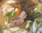 豚汁☆舞茸、大根、長ネギ、お好みの野菜で作り方5写真