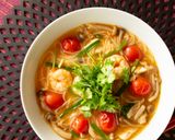 タイハーブとえびの旨味のトムヤムビーフン作り方5写真