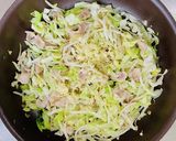 チーズinとん平焼き＊玉子焼き器で綺麗に作り方4写真