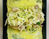 チーズinとん平焼き＊玉子焼き器で綺麗に作り方7写真