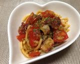 タコとトマトの冷製パスタ☆作り方5写真