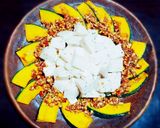 鶏と南瓜のホットサラダ作り方6写真