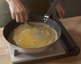おうちガレット海老ホタテ舞茸焦がしバター作り方7写真