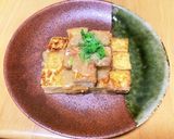バター風味のコロコロ厚揚げステーキ作り方3写真