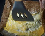おうちガレット海老ホタテ舞茸焦がしバター作り方9写真