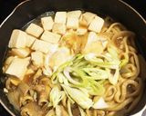 コスパ抜群　肉豆腐うどんすき焼き鍋作り方5写真