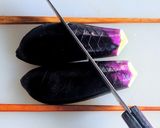茄子の隠し包丁作り方5写真