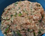 蓮根と九条ネギ入り餃子作り方4写真