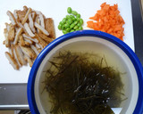 切り昆布とさつま揚げの炒り煮作り方1写真