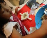 蓮根と九条ネギ入り餃子作り方6写真