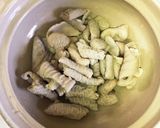 ヘルシー、熱々味噌もつ煮込み作り方3写真