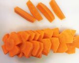 ヘルシー、熱々味噌もつ煮込み作り方7写真