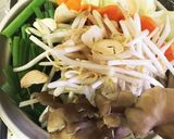 ヘルシー、熱々味噌もつ煮込み作り方9写真