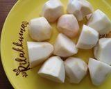 里芋・枝豆のごまマヨネーズ和え♪作り方3写真