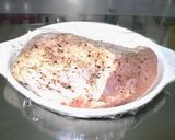 蒸し鶏胸肉 オイスター辣油だれ（元祖）作り方3写真